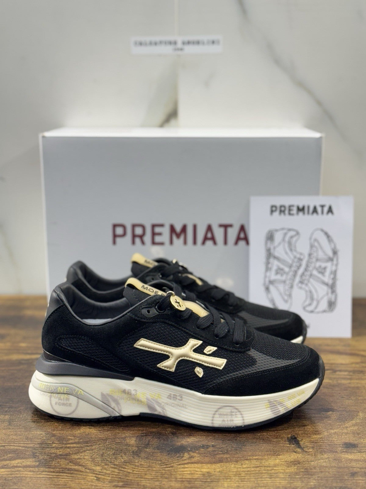 Premiata Sneaker Moerund  Nero  Casual Premiata Scarpa Donna 40