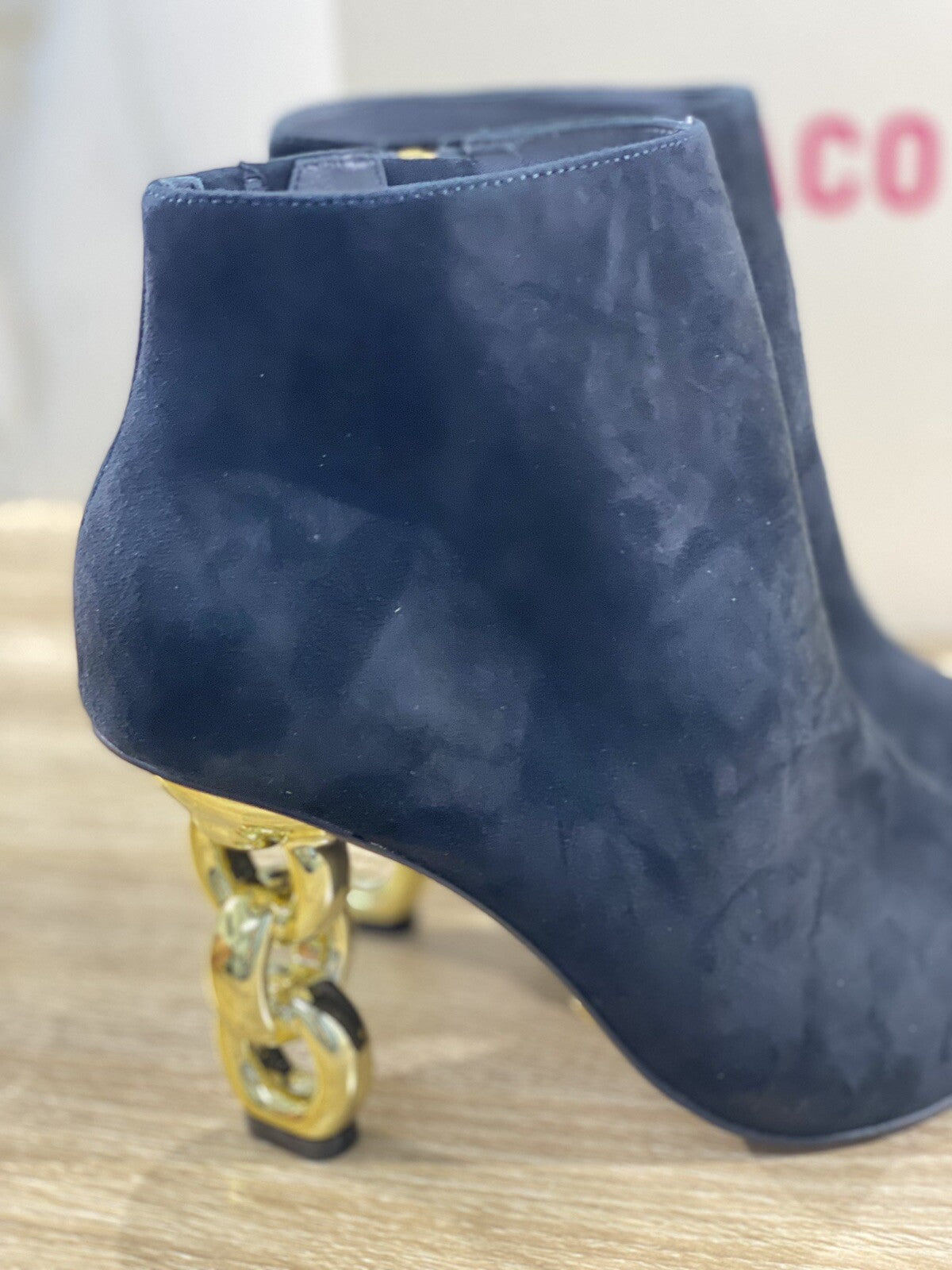Kat Maconie stivaletto donna Toni Black  suede luxury boot woman 37