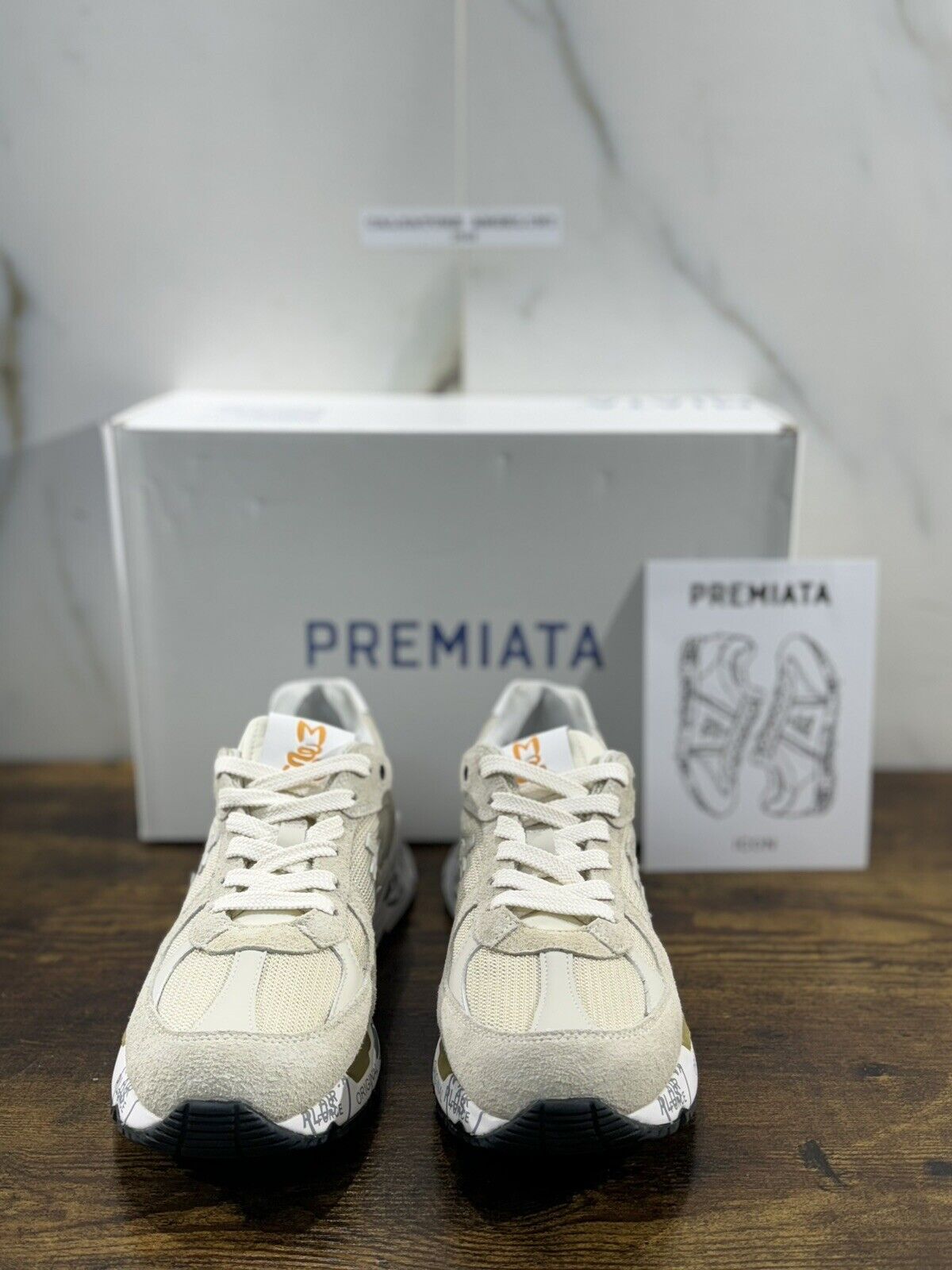 Premiata Mase    Sneaker Uomo Pelle Ghiaccio   Casual Sneaker Premiata Uomo 40