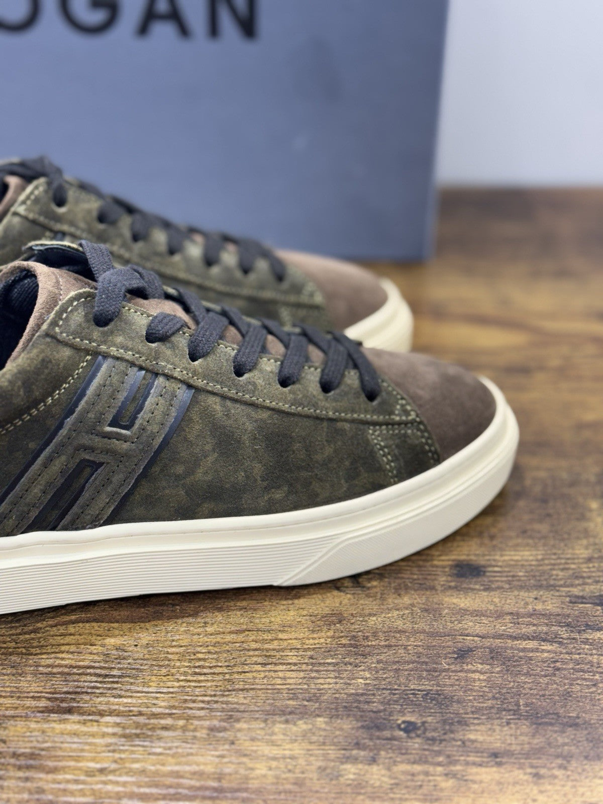Hogan H365 Sneaker Pelle Camouflage   Casual Hogan Uomo 40