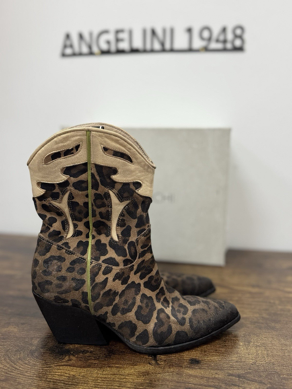 Elena Iachi Texano Ghepardo Casual Boot Donna 36