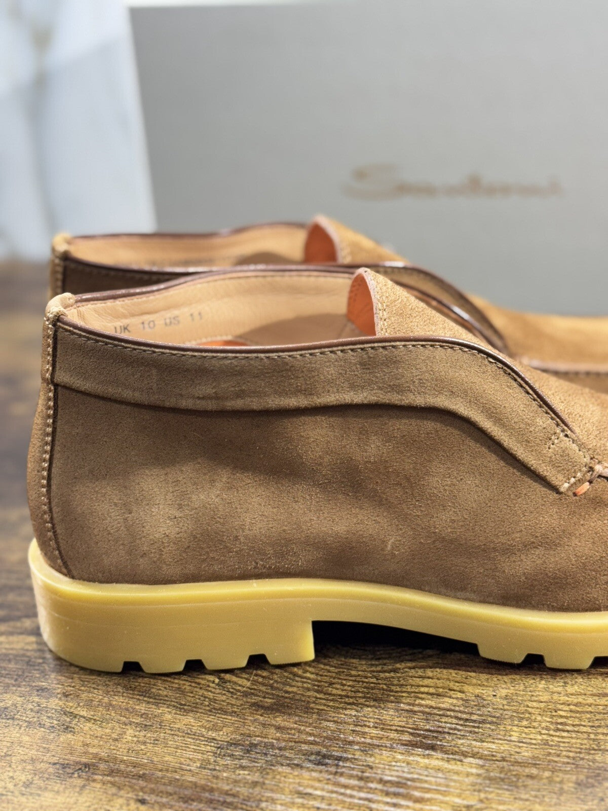 Santoni Scarpa Uomo Polacchino    Pelle  Open  Walk  Luxury Men Santoni 10