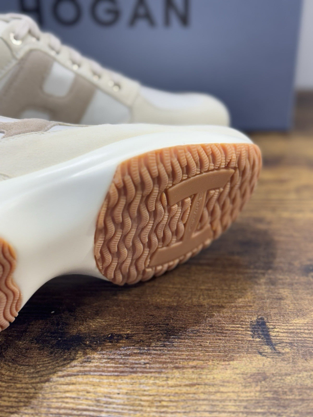 Hogan Interactive Pelle Bianca Suede     Casual Hogan Donna 37