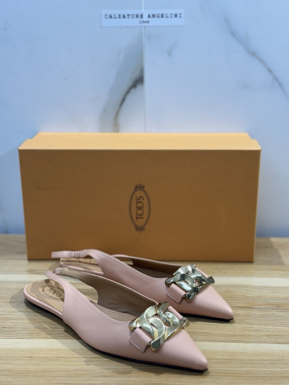 Tod’s Sling Back Pelle Vacchetta Luxury Tod’s Donna 36.5