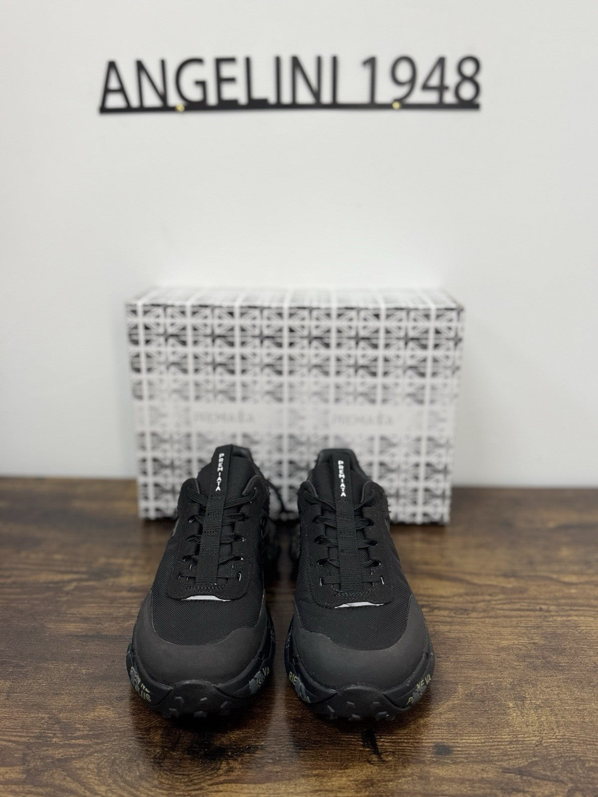 Premiata Devind  Sneaker Pelle Nero Fondo Vibram Casual Premiata Donna 38
