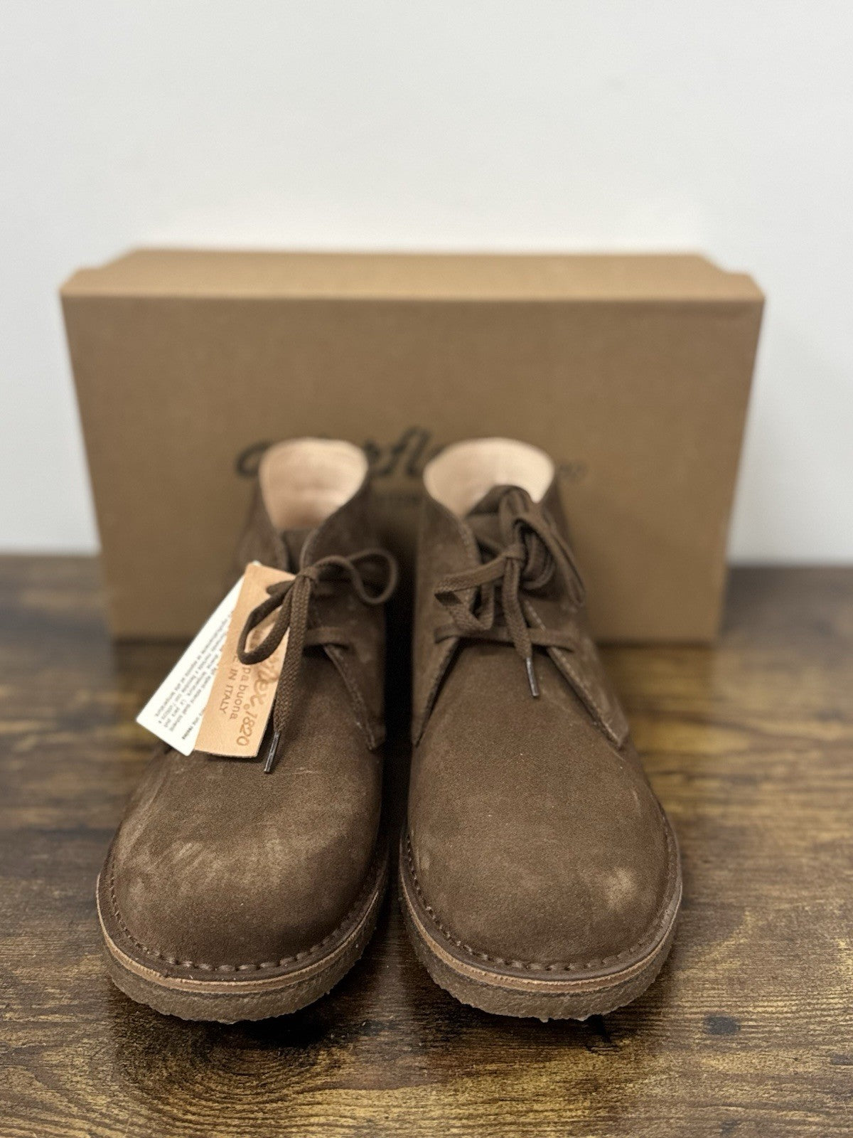 Astorflex Greenflex Suede Dark Khaki  Full Made In Italy Uomo 43
