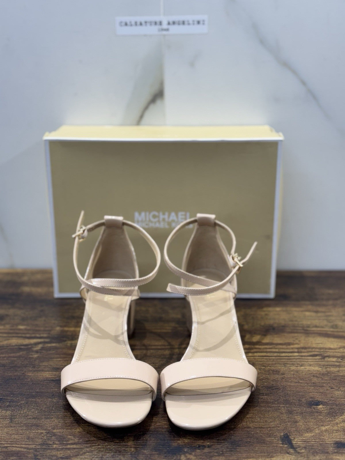 Michael Kors Sandalo Serena Flex In Pelle Beige  Casual Donna 37.5