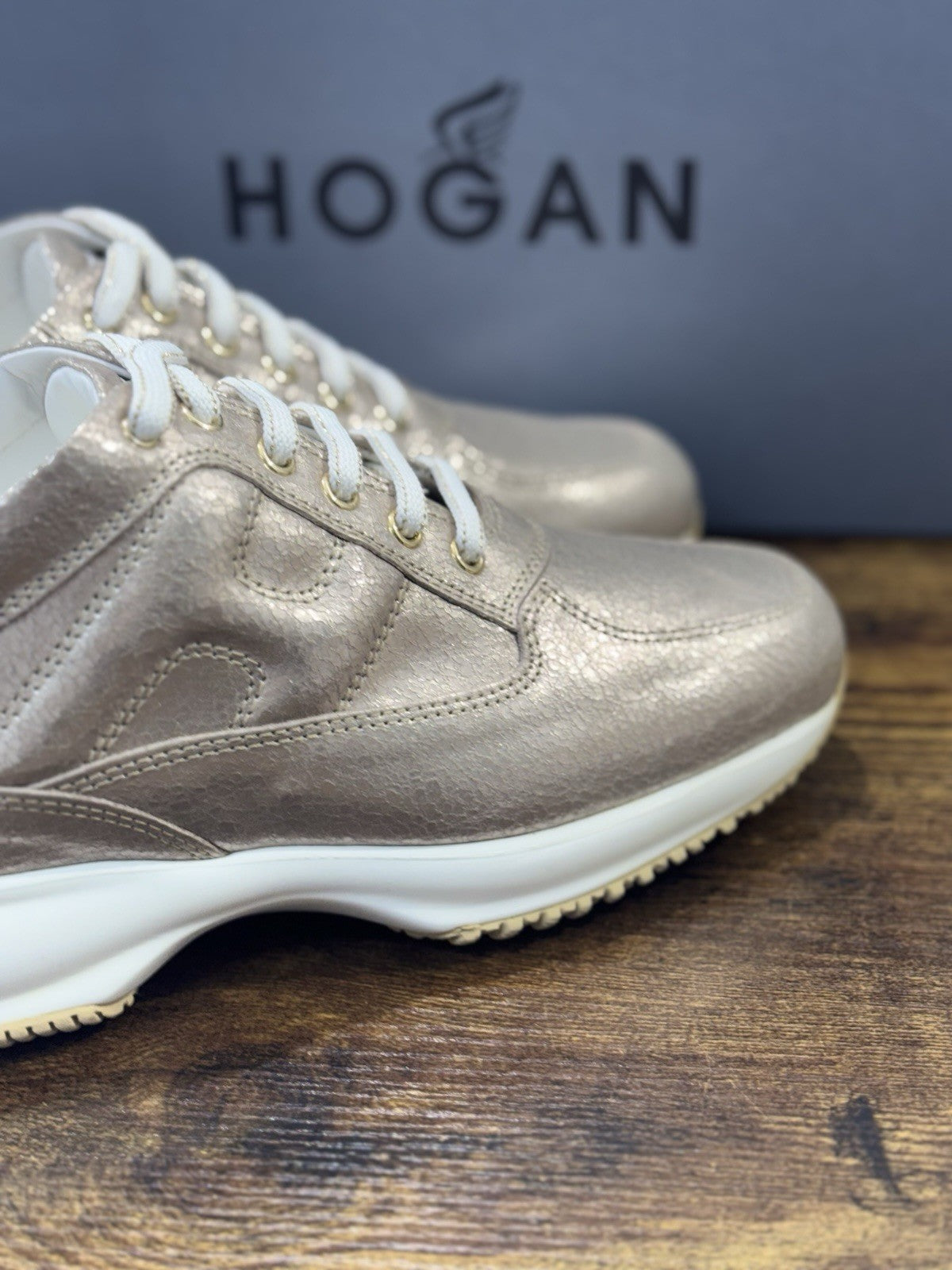 Hogan Interactive Pelle Platino       Casual Hogan Donna 35.5