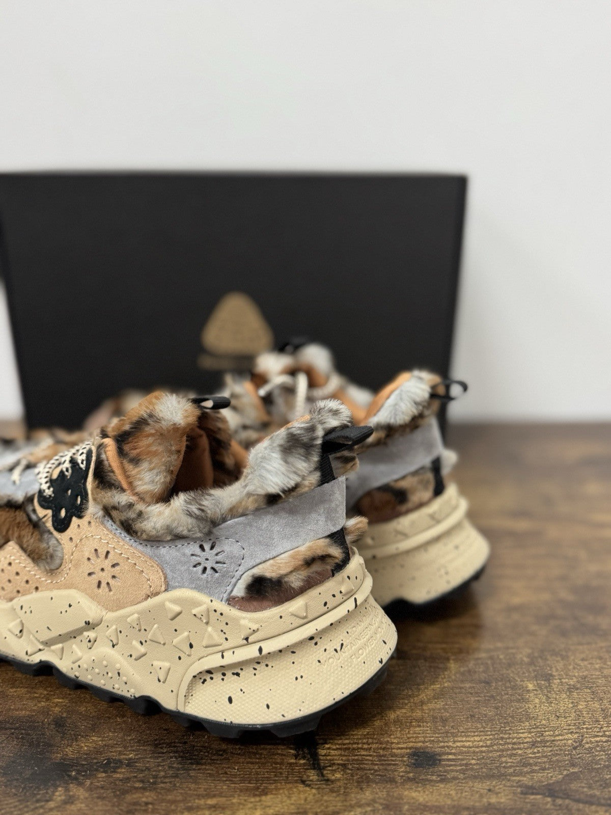 Flower Mountain Kotetsu  Suede Tiger  Brown Casual Flower Mountai Donna 40