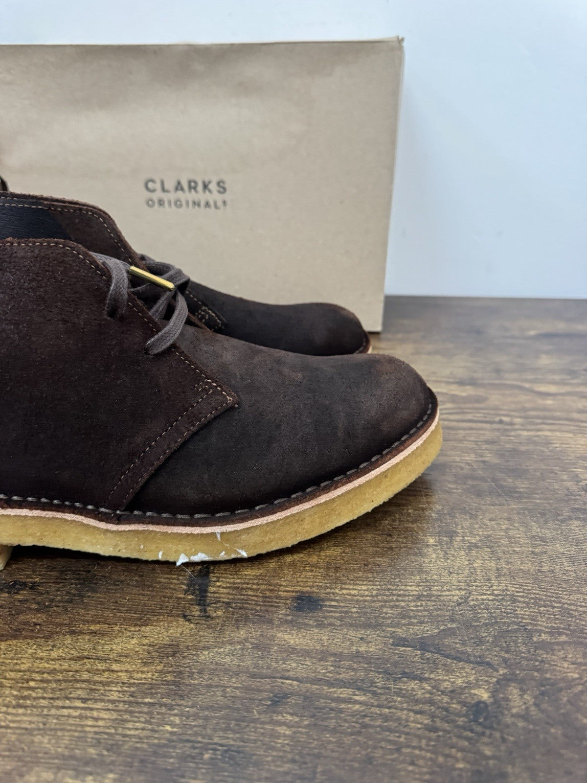 clarks desert boot 221  Suede Dark Tan  Causal Uomo 42