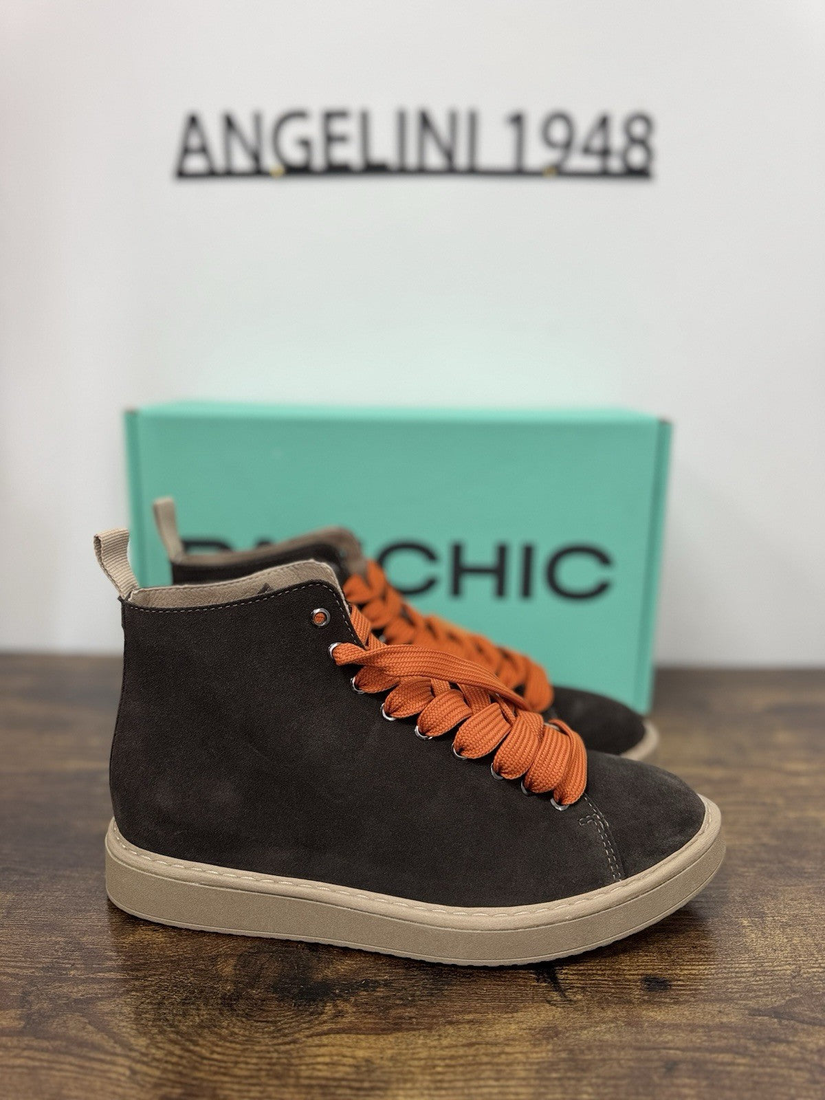 Panchic Ankle Boot Suede Brown    Casual Boot Uomo 43