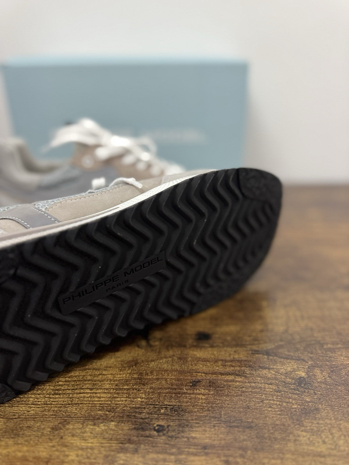 Philippe Model Olympique Low  Sneaker Pelle Grey       Casual Uomo 41