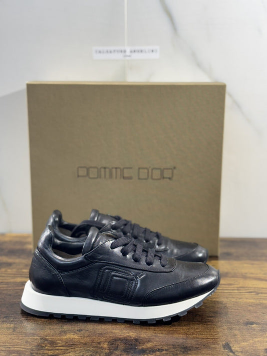 Pomme D’ Or Sneaker Donna Pelle Nero  Super Soft Fondo Vibram 41