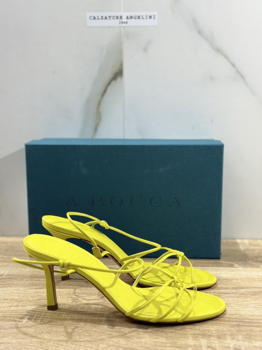 A.Bocca Sandalo Donna Love Giallo   Luxury Woman Sandal A.Bocca 40