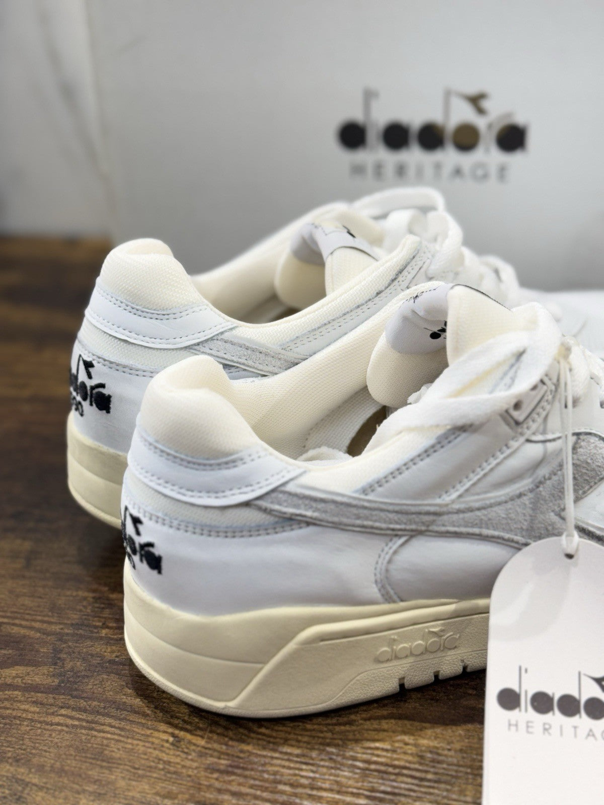 diadora heritage Sneaker B.560 Used White    Made In Italy  Uomo 44