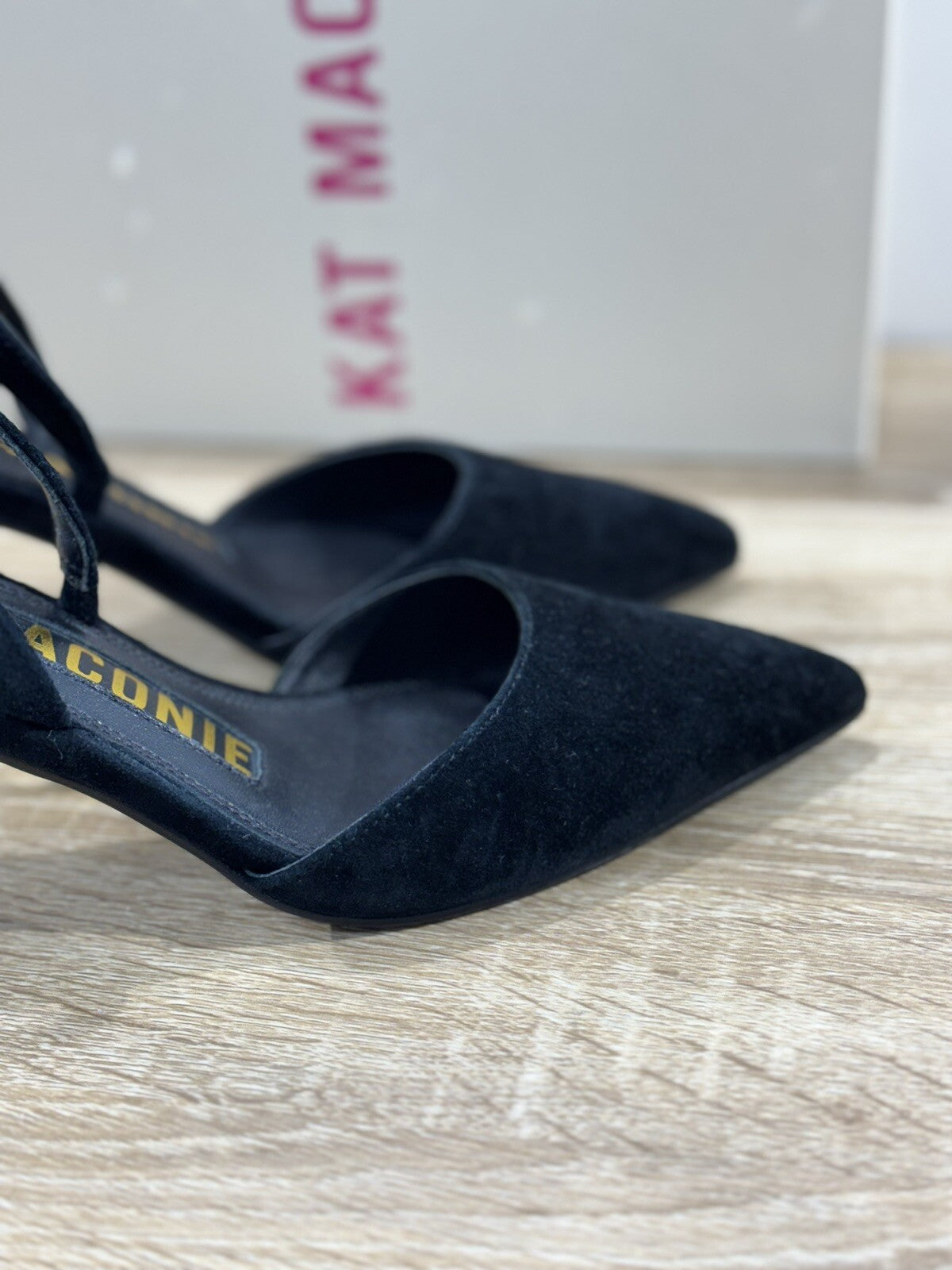 Kat Maconie Sandalo Donna Aletta   Suede    Nero Luxury Kat Maconie 37