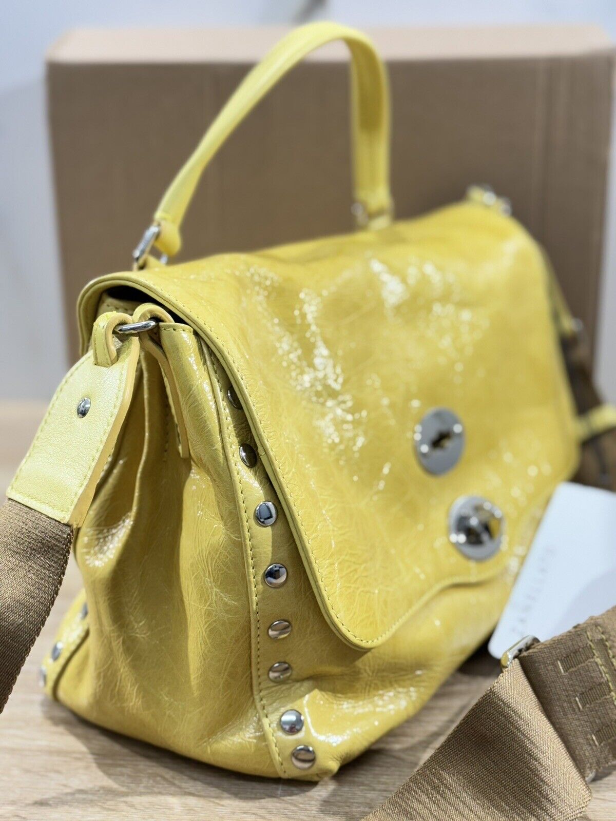 Zanellato Postina City Of Angels S Giallo Tuscan Luxury Zanellato Woman Bags