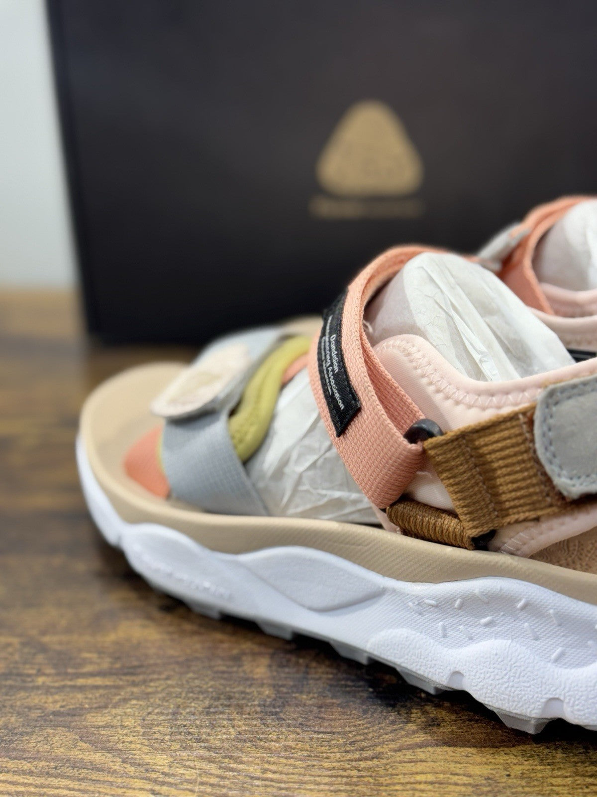 Flower Mountain Sandalo Nazca 2 Taupe Salmone Donna 38