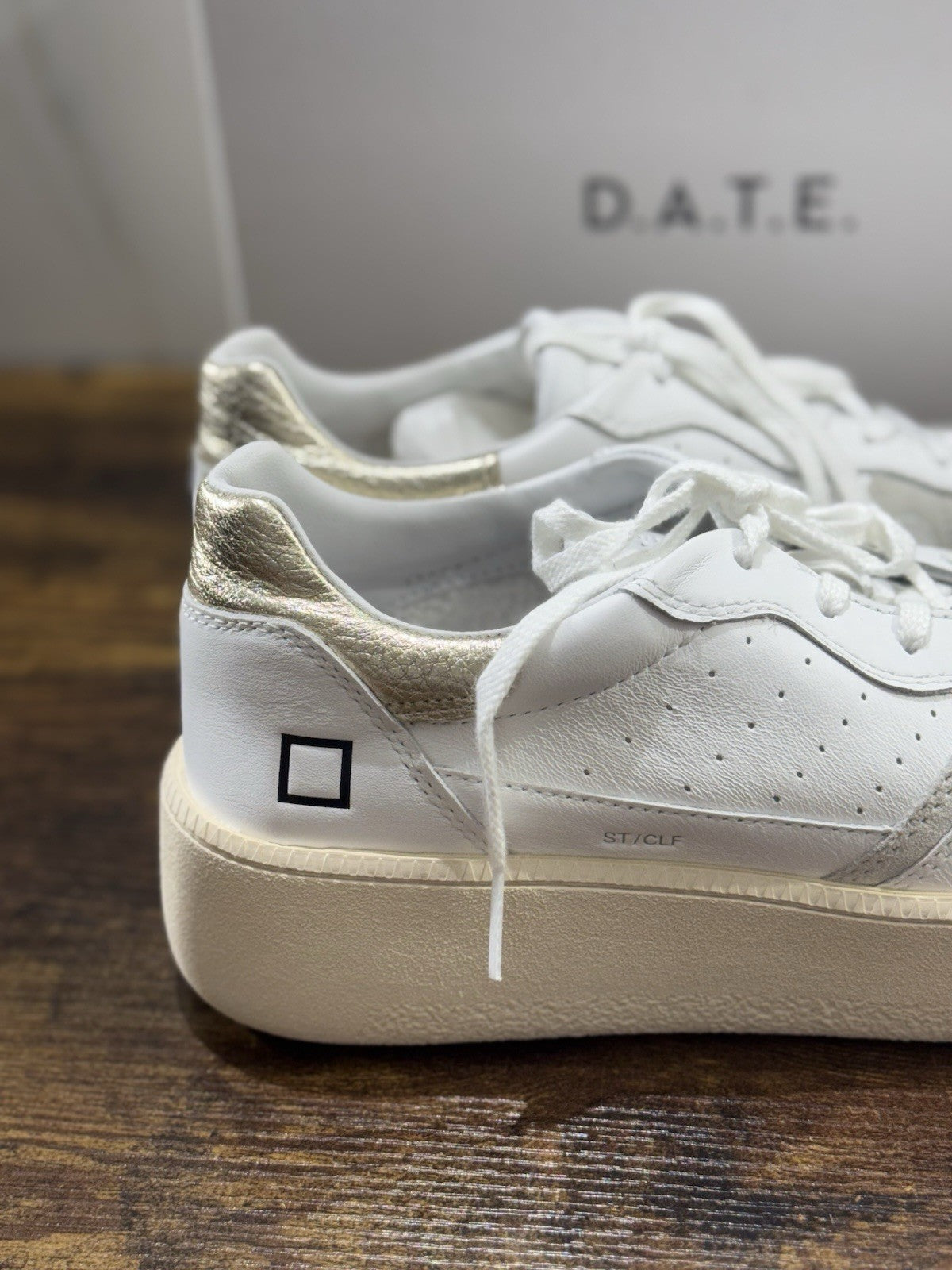 D.A.T.E Step Sneaker Bianca Causal Scarpa Donna 41