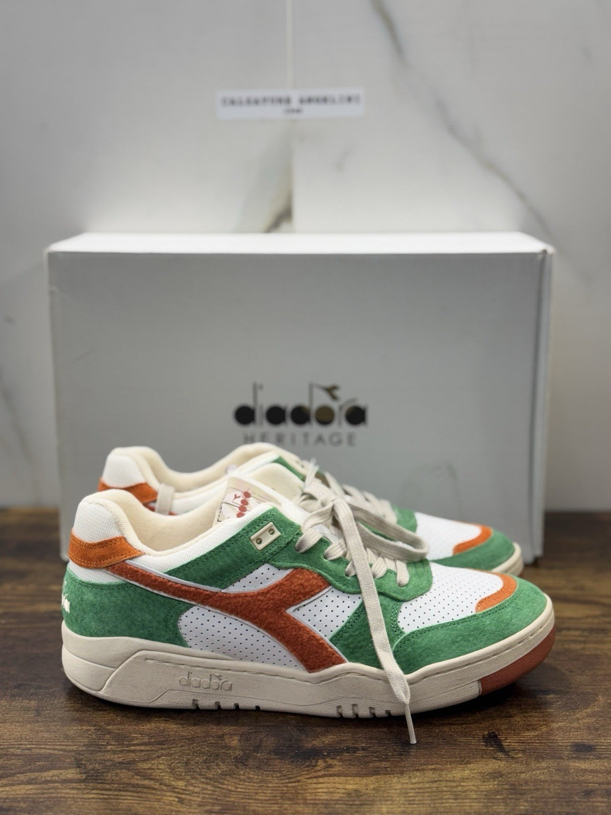 diadora heritage Sneaker B.560 Used Cooked Brown   Made In Italy  Uomo 42.5