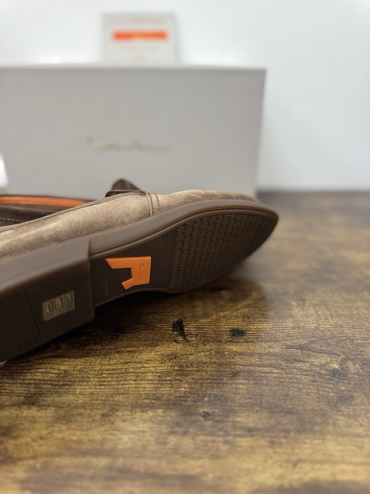 Santoni Mocassino Summer Walk Suede Brown Casual Santoni Uomo 42