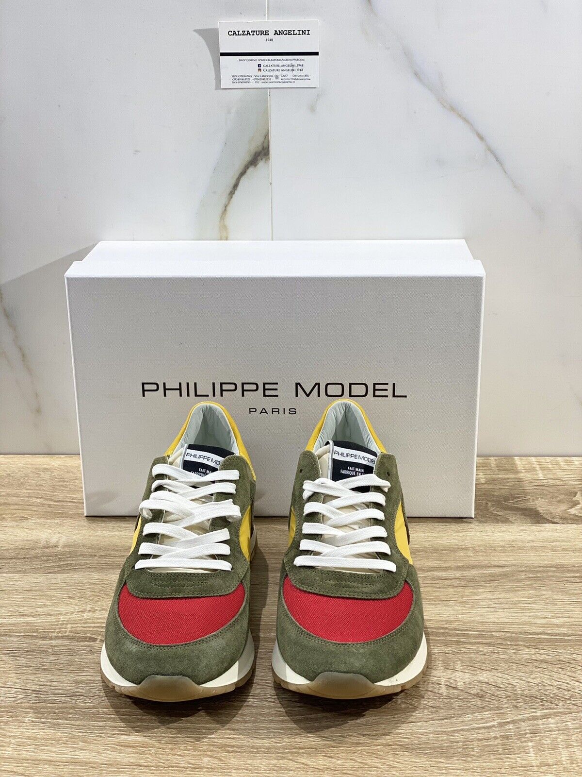 Philippe Model Montecarlo sneaker uomo 70 years militare casual 43