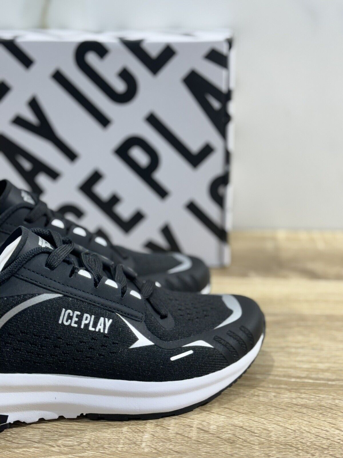 Ice Play Sneaker Donna Nera Extralight Casual 36