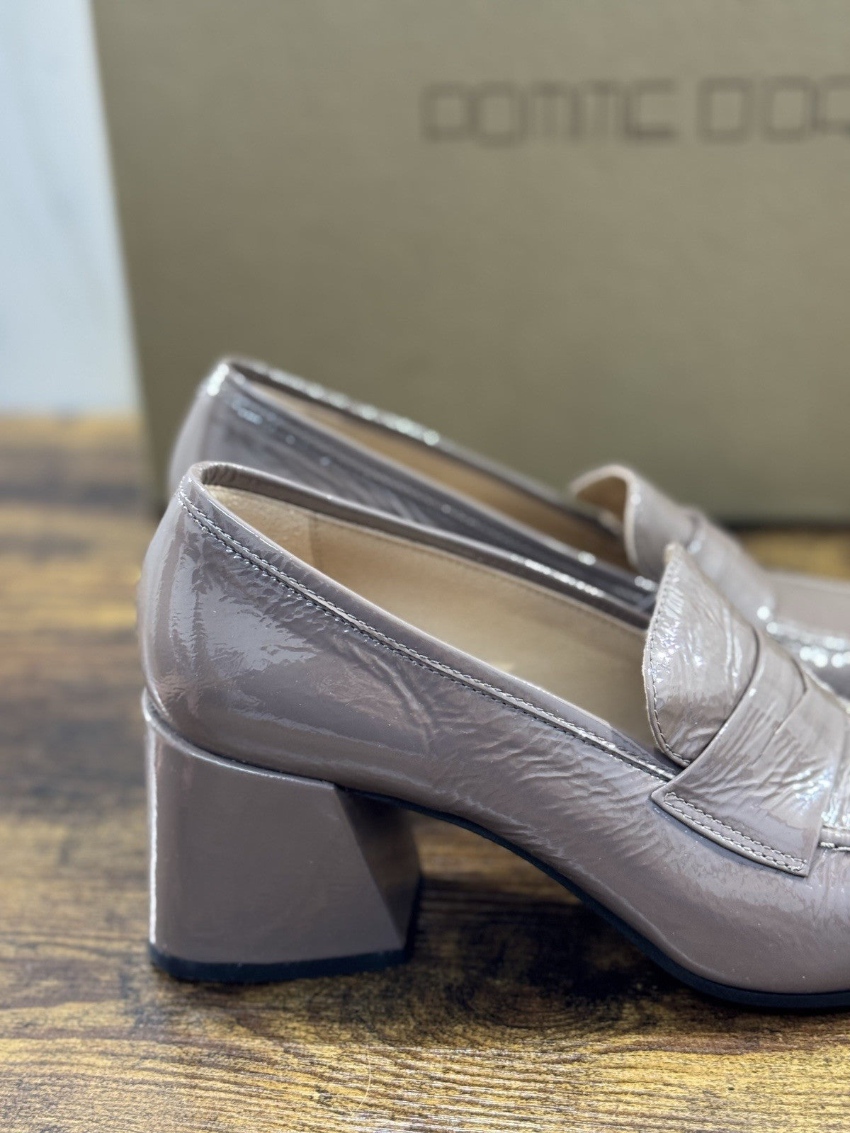 Pomme D’or Mocassino   Pelle Taupe       Handmade Woman Pomme D’or Donna 36
