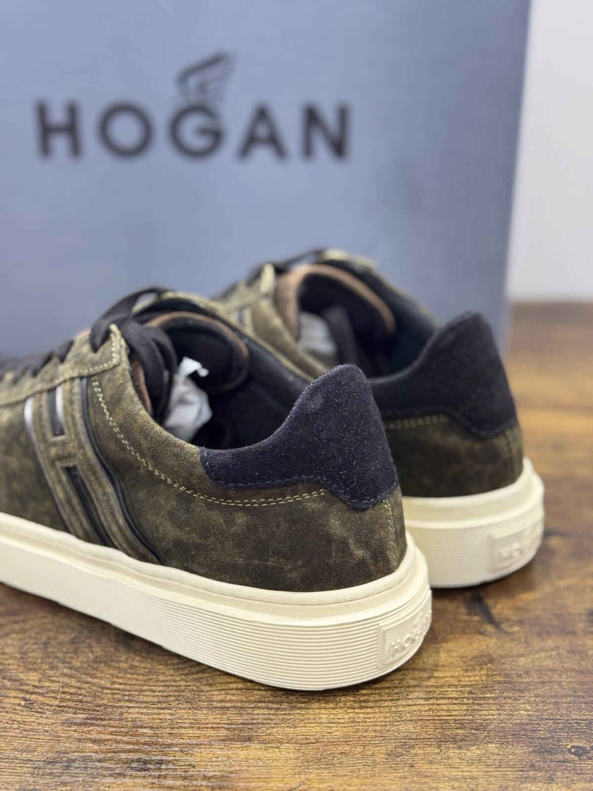 Hogan H365 Sneaker Pelle Camouflage   Casual Hogan Uomo 40