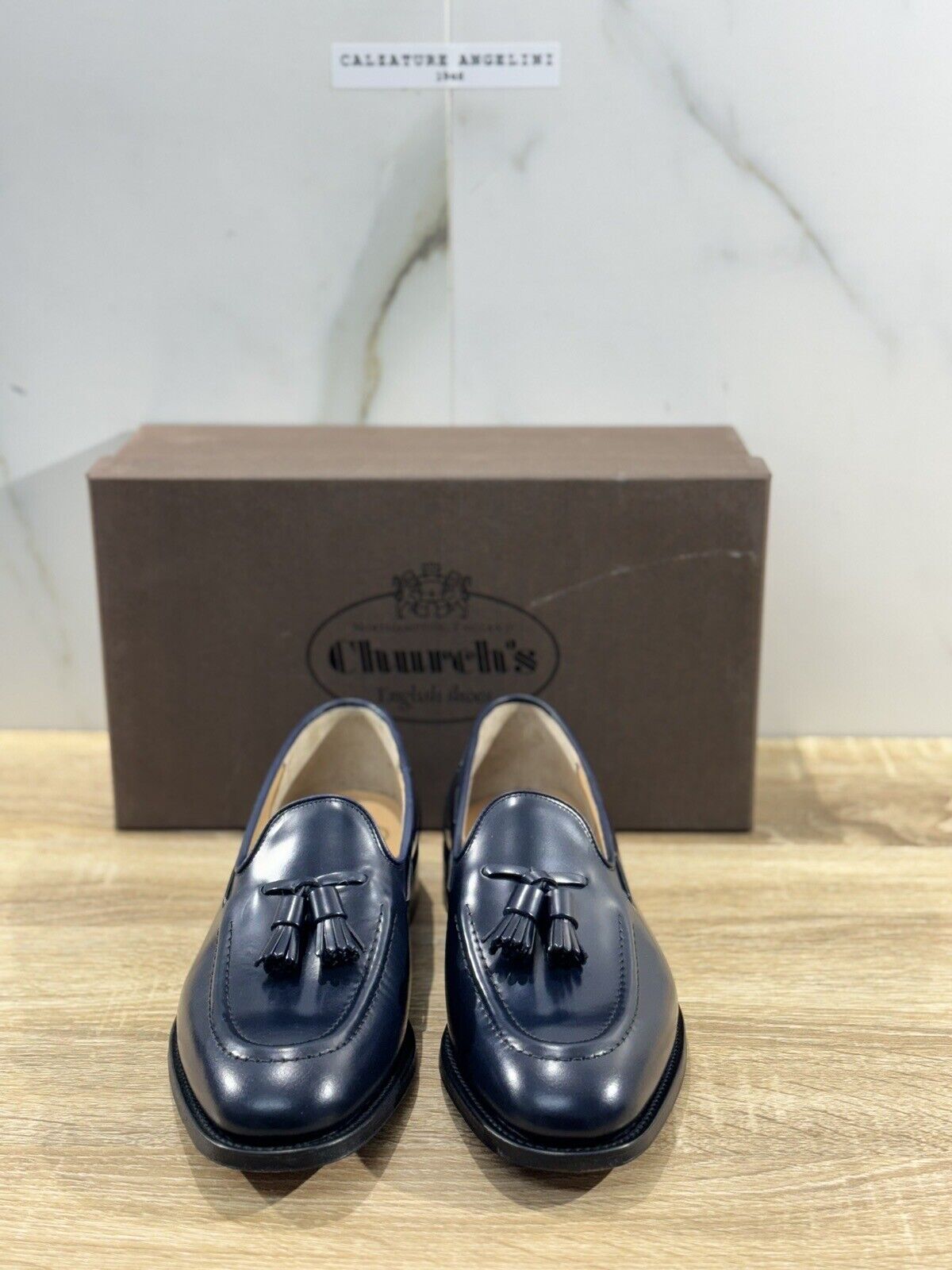 Church’s Mocassino  Uomo  Kingsley 2  Navy   Luxury Men Shoes Church’s 40.5