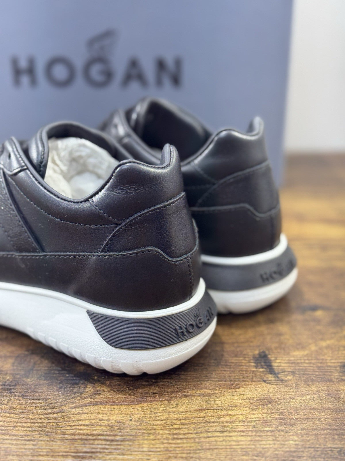 Hogan Interactive 3 Sneaker Pelle Nero Casual Hogan Donna 36.5