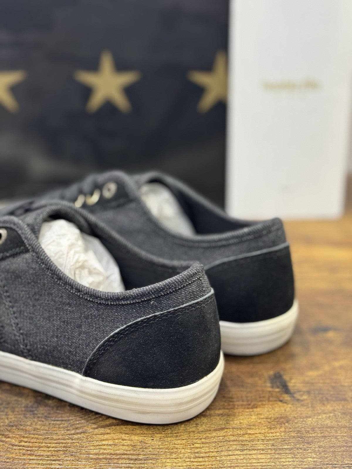 Pantofola D’oro Sneaker  Arda Canvas Nero  Casual Scarpa  Uomo 40