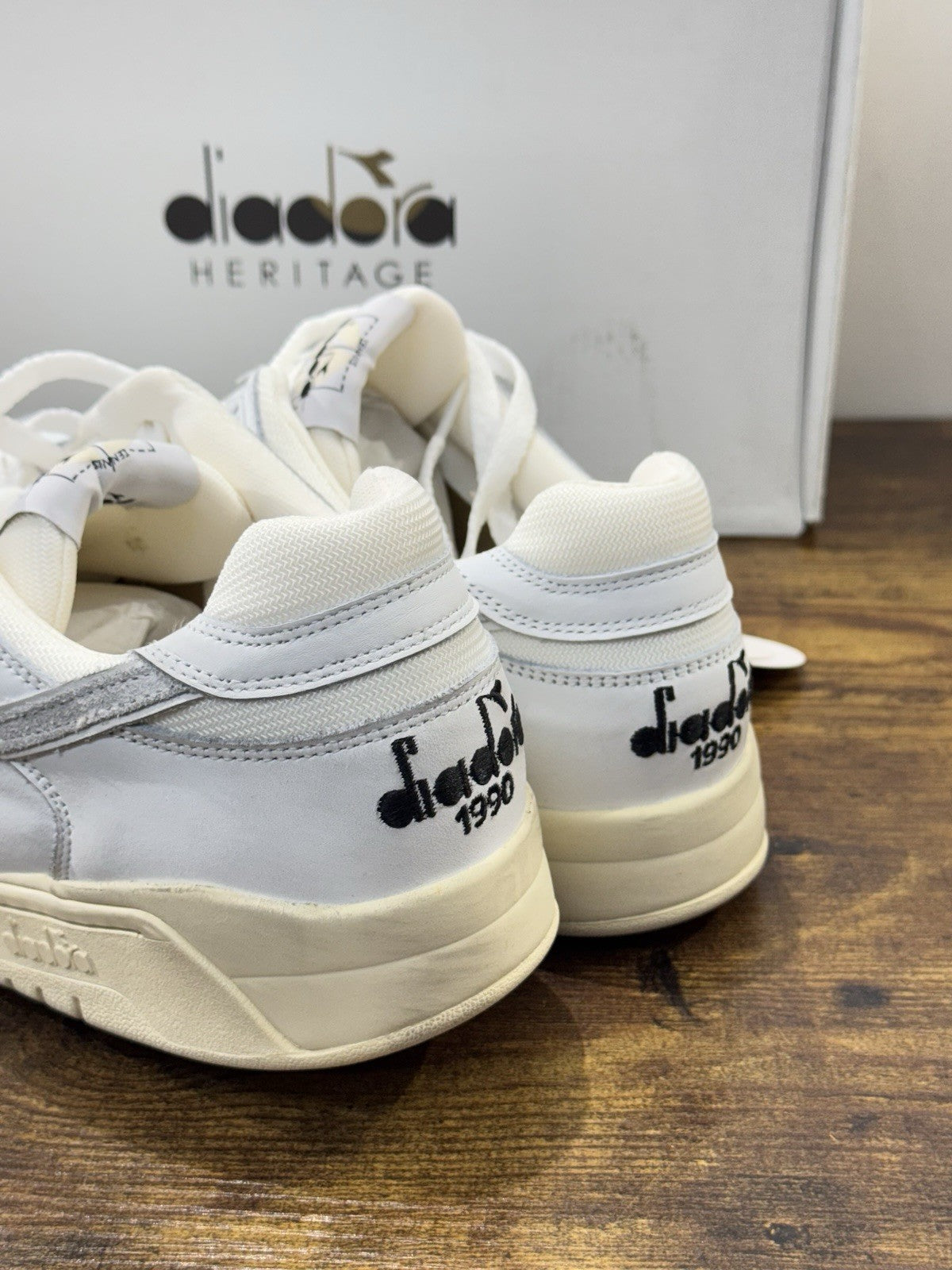 diadora heritage Sneaker B.560 Used White    Made In Italy  Uomo 40