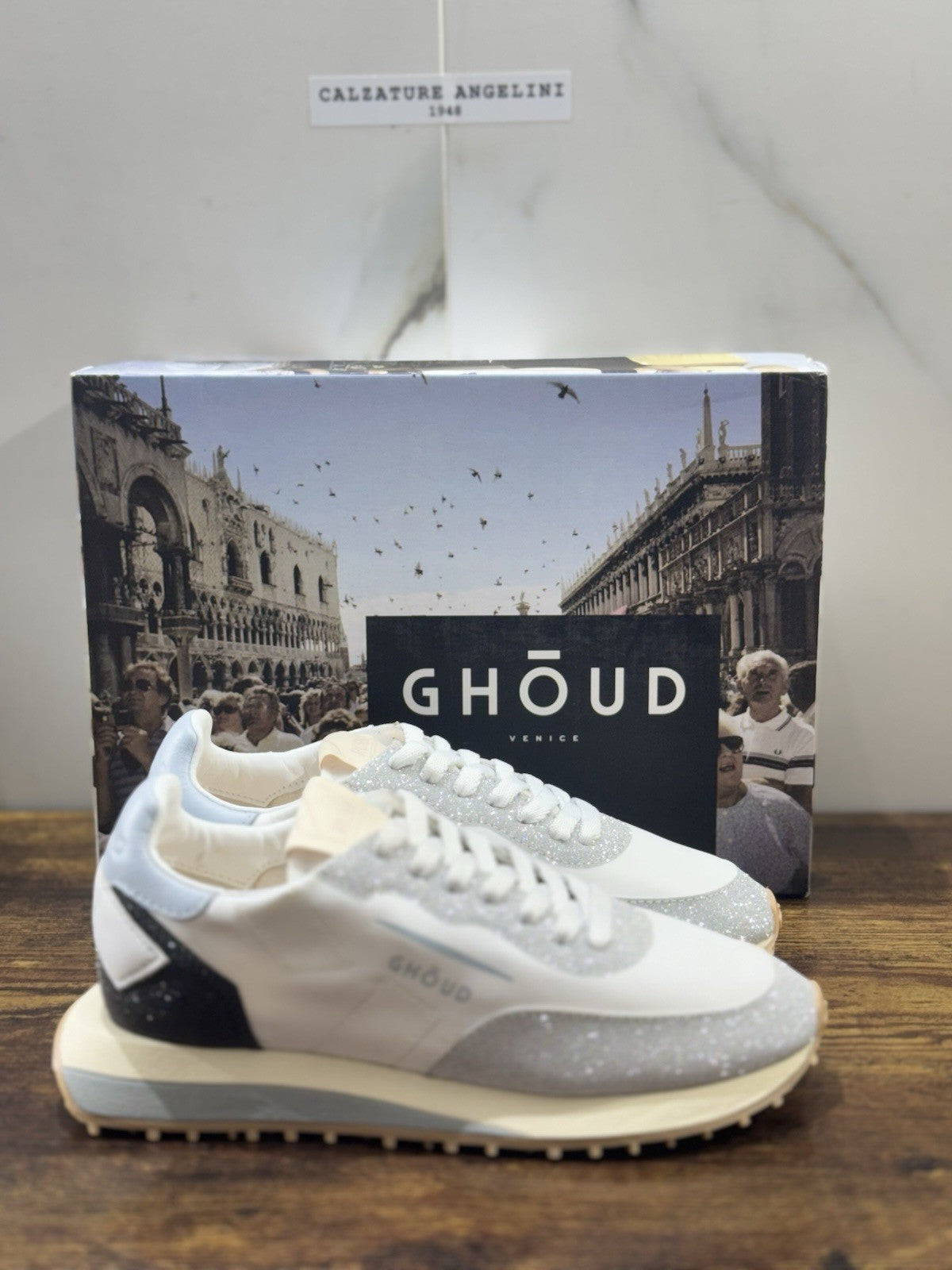 Ghoud Sneaker Star Low Donna Silver  Casual Ghoud Donna 36
