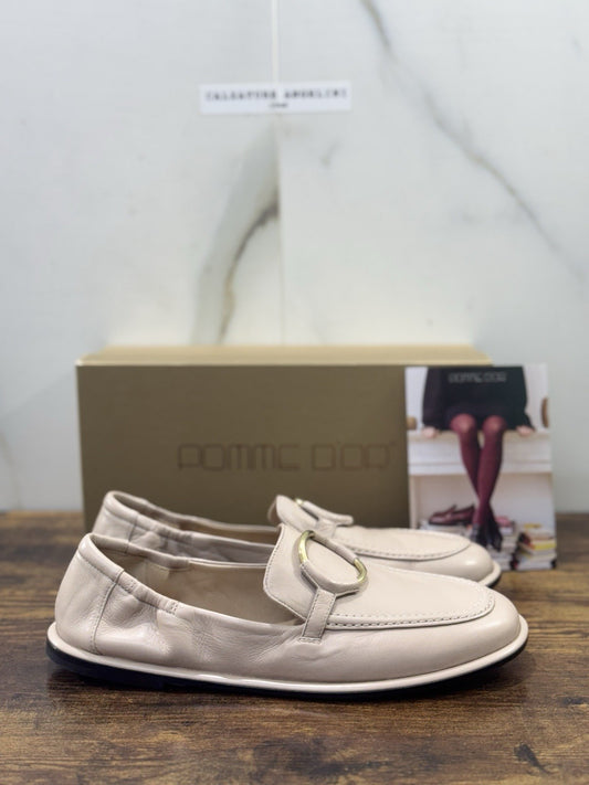 Pomme D’or Mocassino  Pelle Beige  Scarpa Donna 40