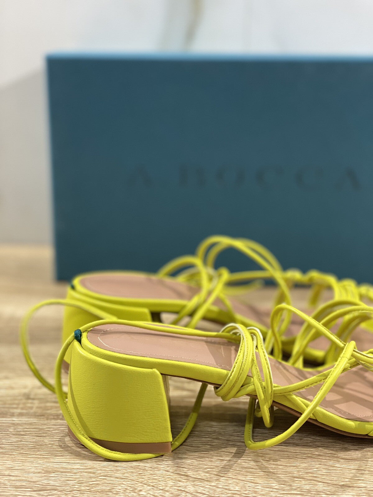 A.bocca Sandalo Donna AB2292 In Pelle Like  Luxury Woman Shoes 37