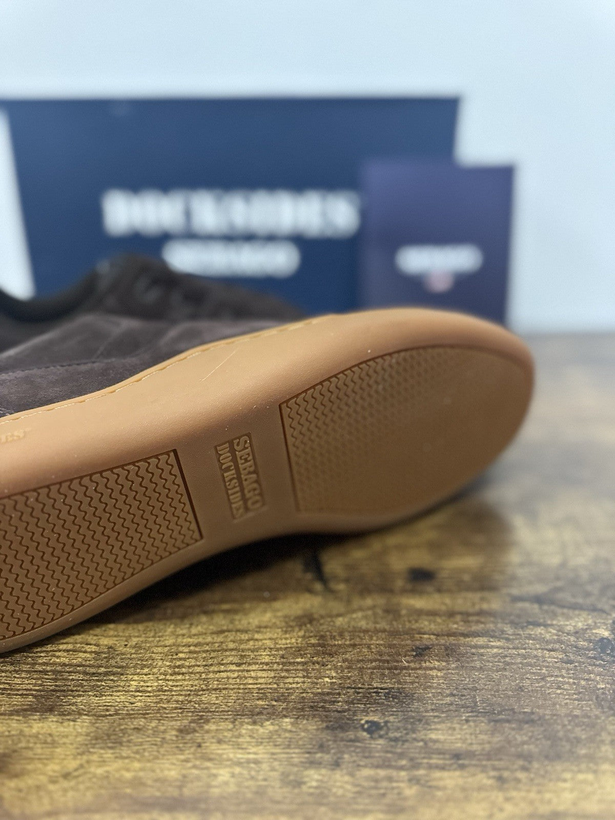 Sebago Hurricane Sneaker Suede Brown Causal Sebago Scarpa Uomo 43.5