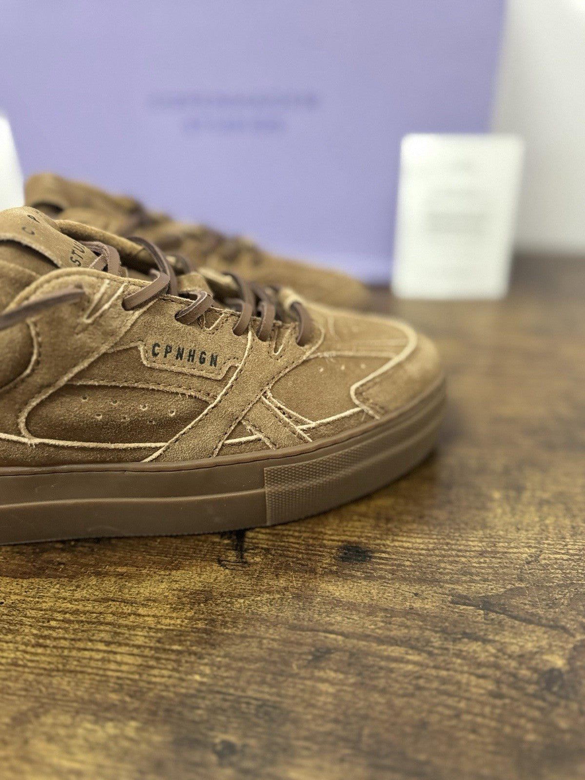 Copenhagen Sneaker Pelle New Vintage Brown Zeppa  Causal Donna  38