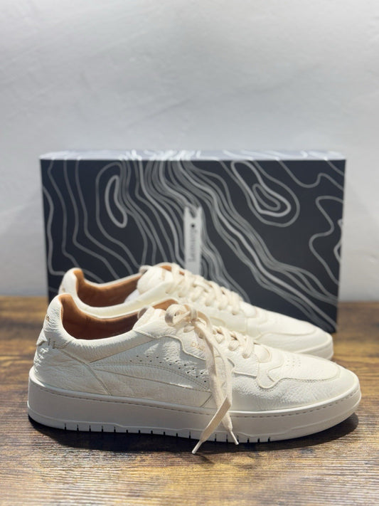 Lemargo Sneaker Pelle Cervo Burro Casual Luxury Handmade Uomo 43