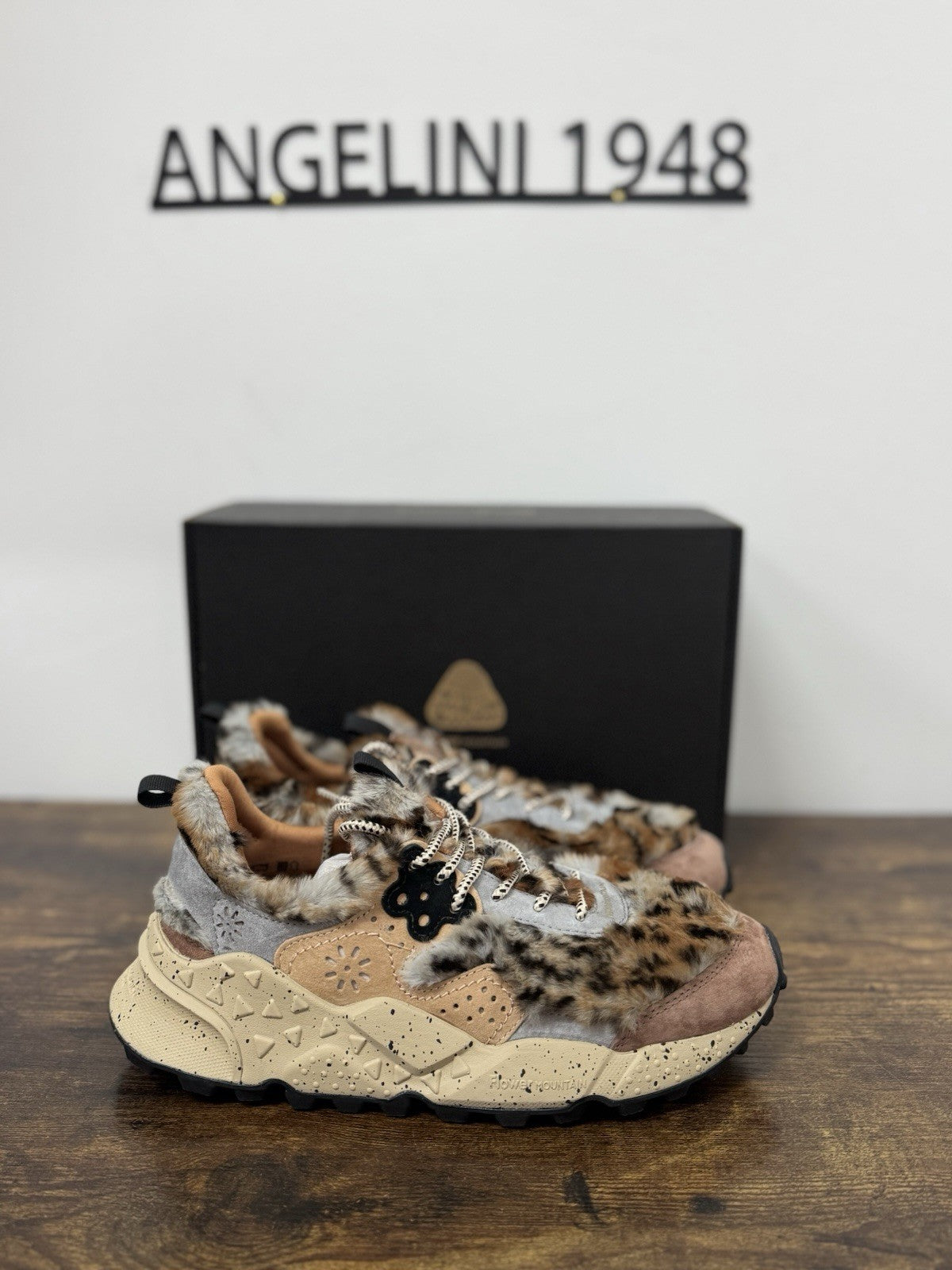 Flower Mountain Kotetsu  Suede Tiger  Brown Casual Flower Mountai Donna 40