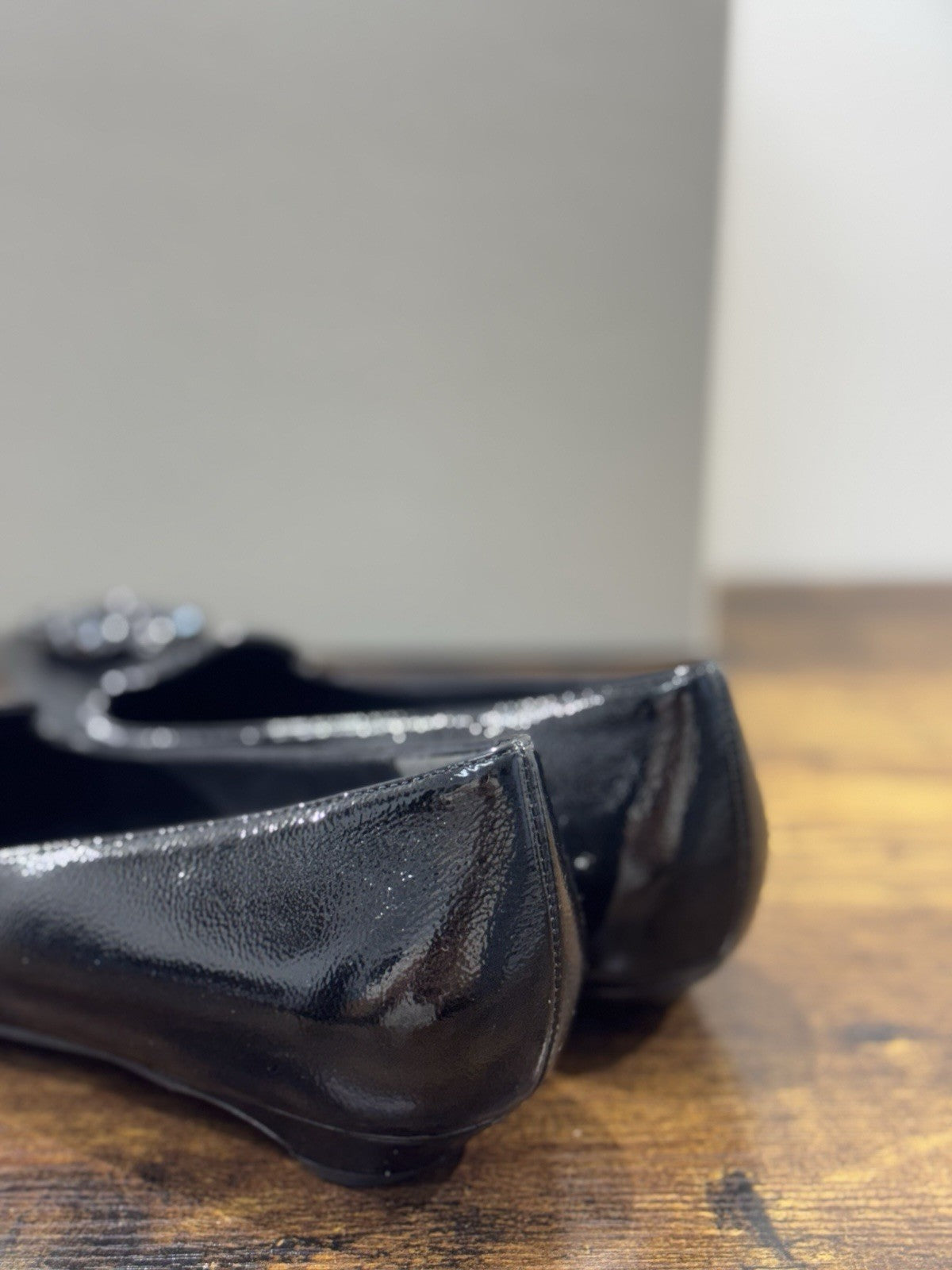 Sergio Levantesi Ballerina Pelle Nera   Luxury Made In Italy Donna 41