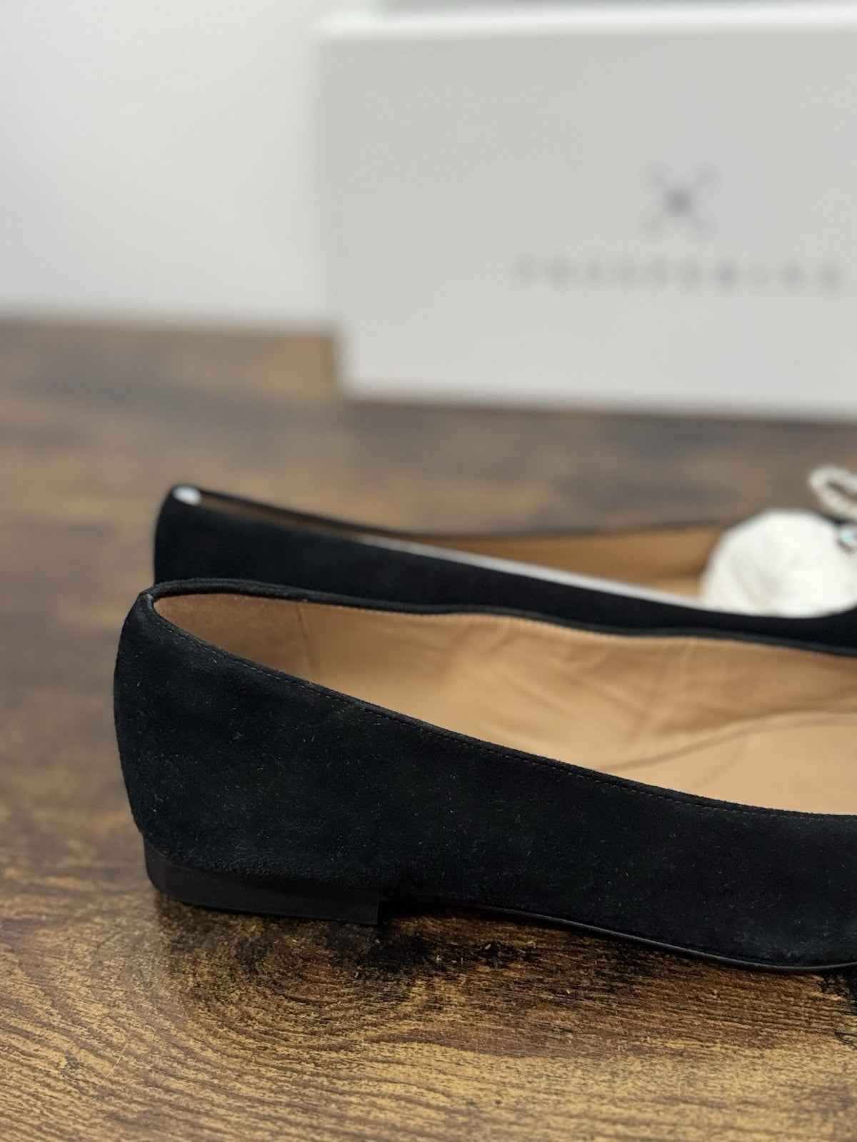 Prosperine Ballerina  Suede Nero  Flat  Scarpa Donna 36