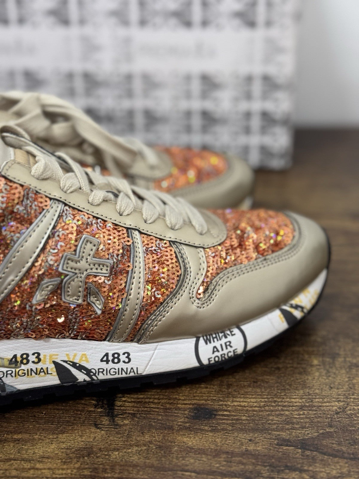 Premiata Sneaker Diane Gold Casual Premiata Scarpa Donna 39