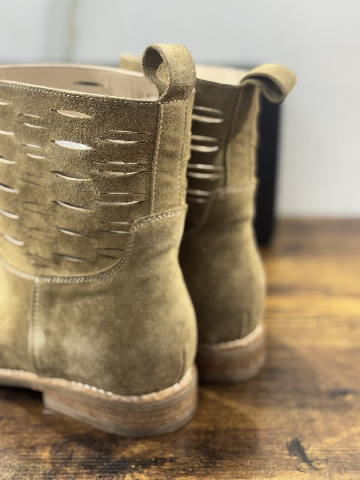Strategia Stivaletto Suede Fango Casual Boot Strategia Donna 40