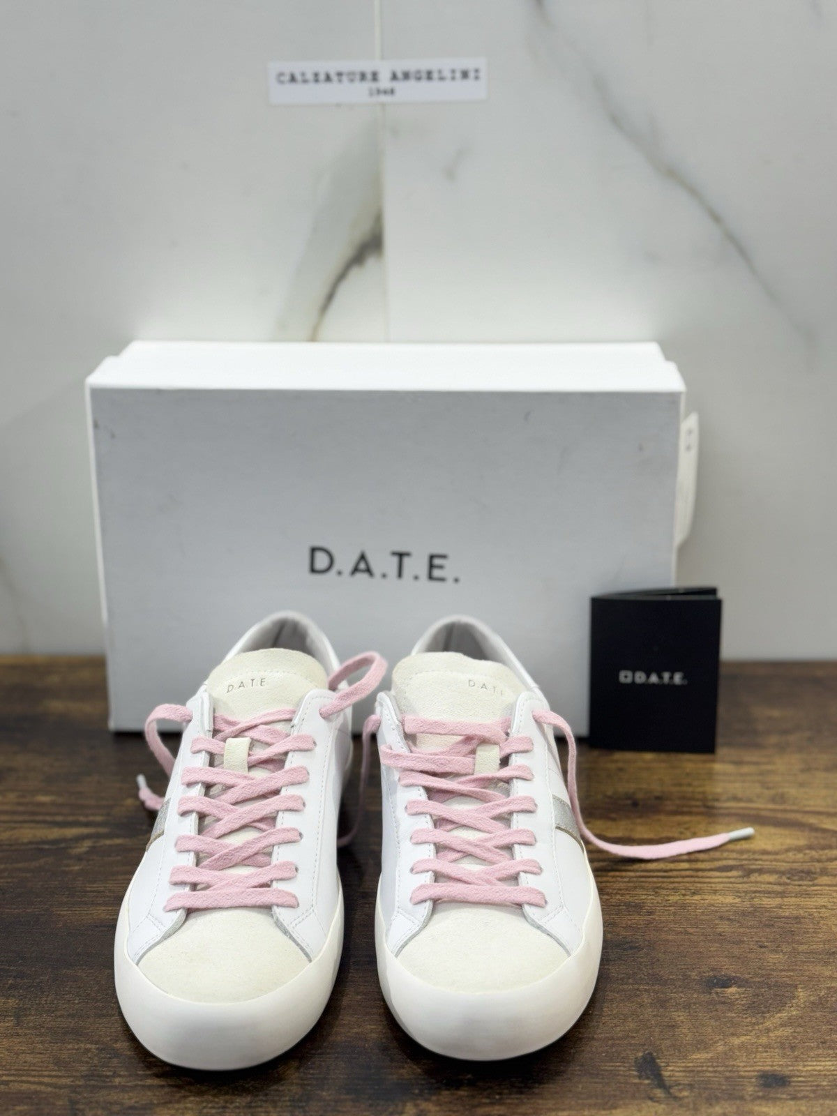 D.A.T.E Hill Low  Sneaker Bianca Causal Scarpa Donna 41