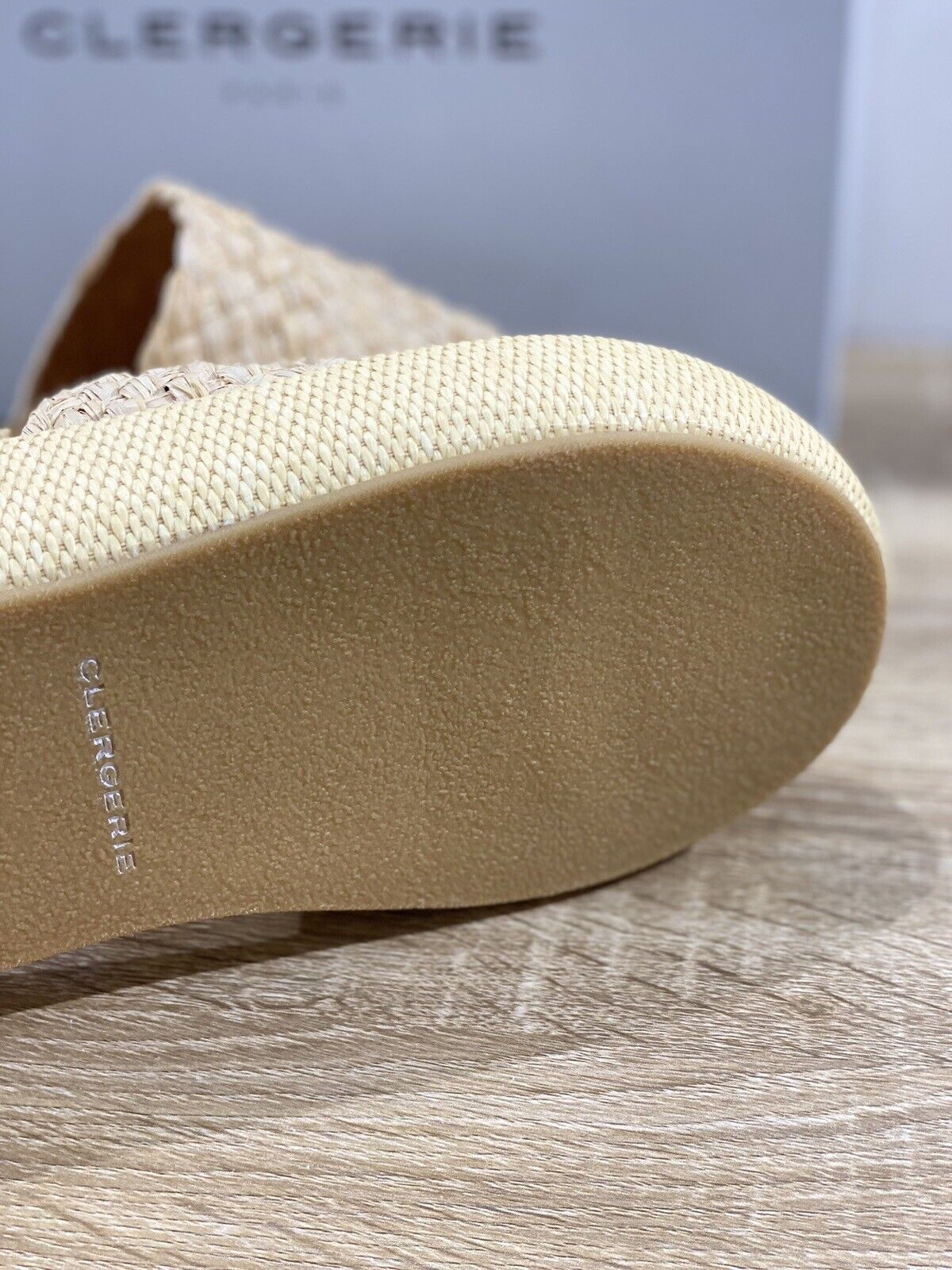 Clergerie Sandalo Donna Ajoe  Raffia Naturale Luxury Clergerie Loafer 39.5