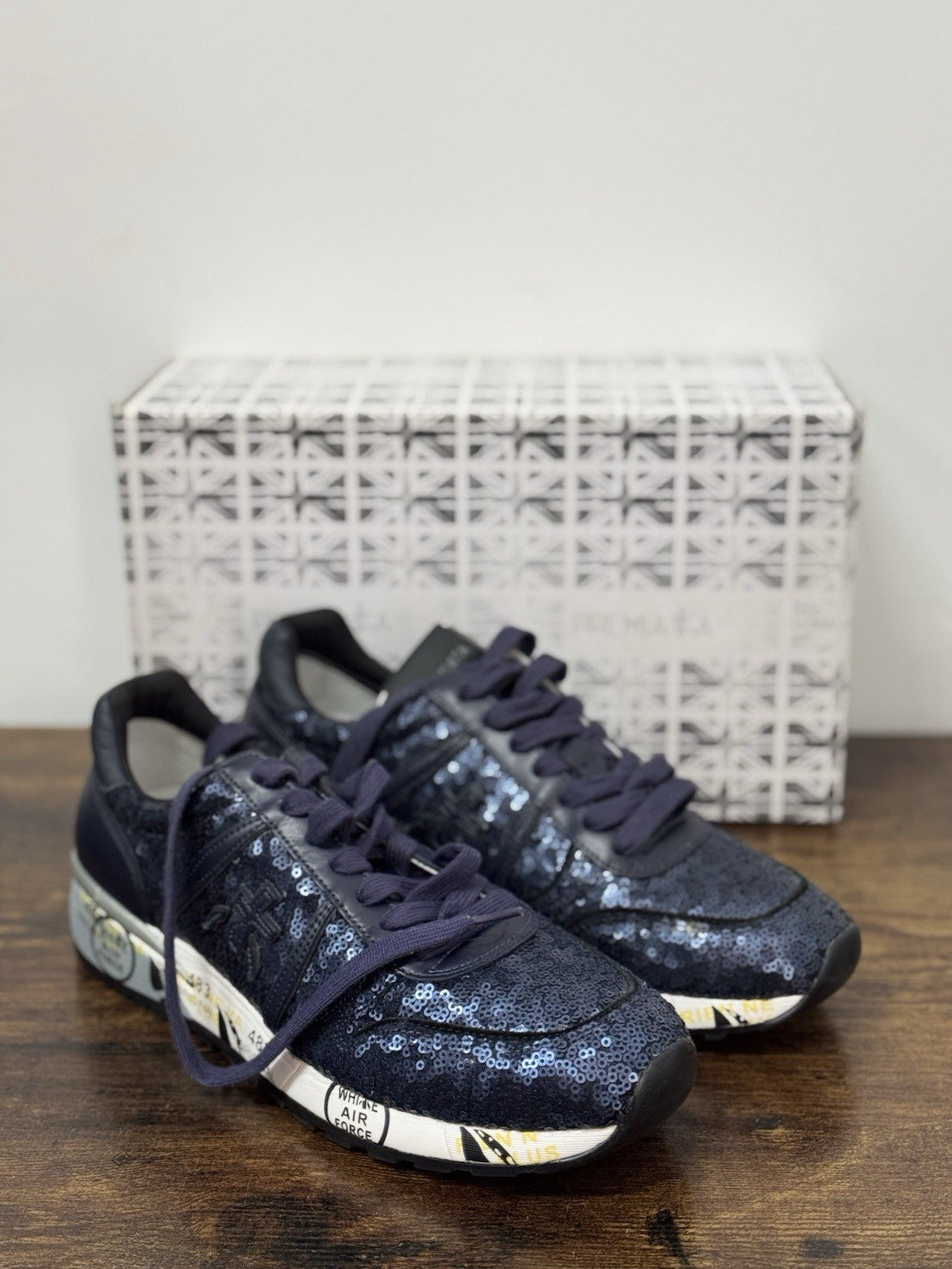 Premiata Sneaker Diane Blu Casual Premiata Scarpa Donna 38