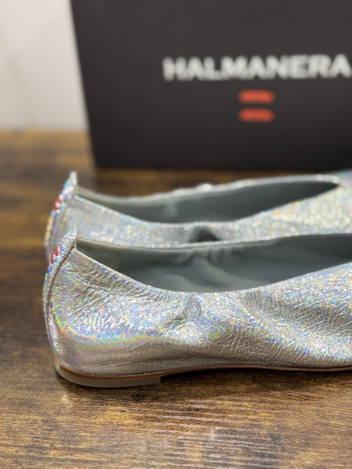 Halmanera Ballerina Super Soft  Pelle Rainbow Top Quality Donna 41