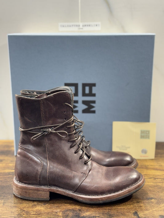 Moma Anfibio  Boot Ebano Fatto A Mano In Italia Luxury Moma Boot Donna 39.5