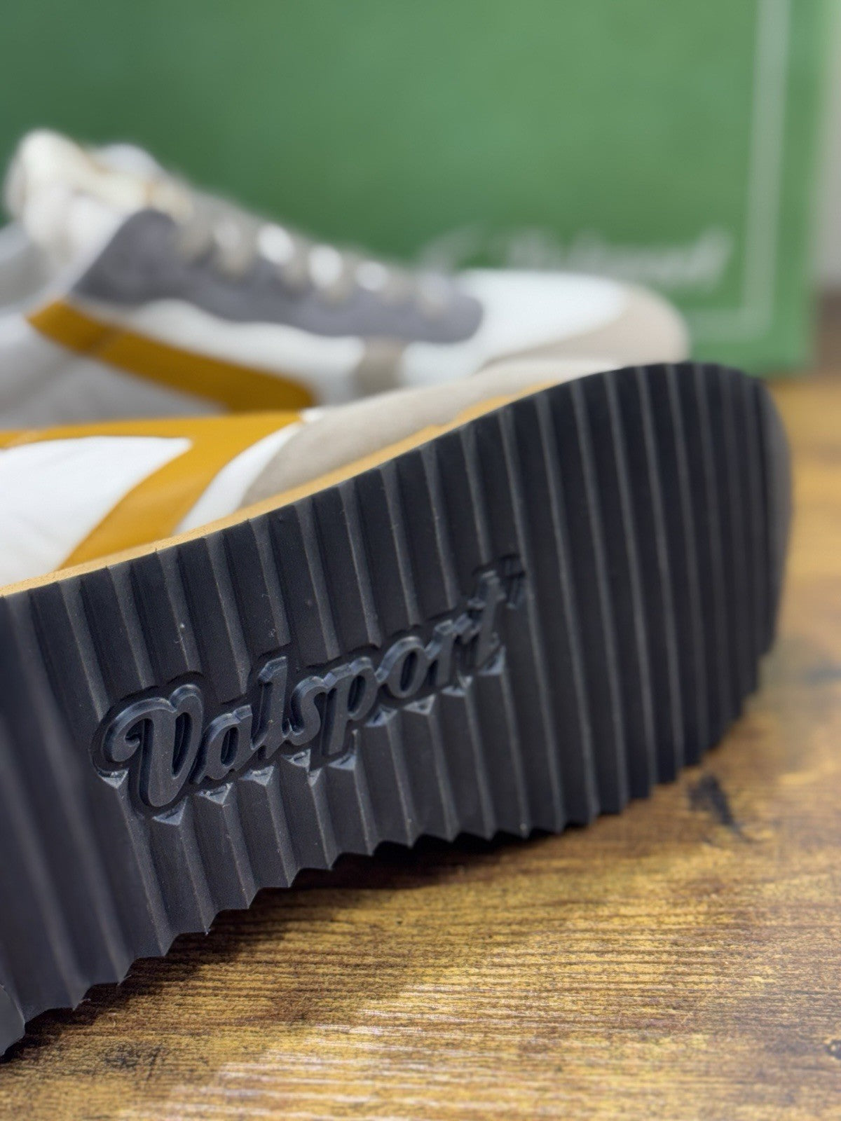 Valsport Magic  Heritage  Sneaker Suede Celeste Giallo  Casual  Uomo 43